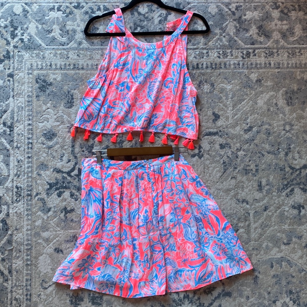 New with tags lilly Pulitzer two piece set